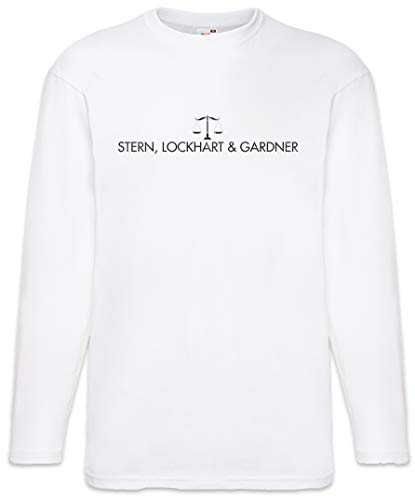 Urban Backwoods Stern Lockhart & Garnder Long Sleeve T-Shirt De Manga Blanco Talla XL