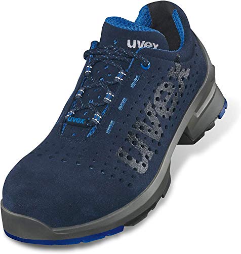 Uvex 1 Calzado de Seguridad Laboral - Sneaker Perforado S1 SRC ESD - Puntera de plástico