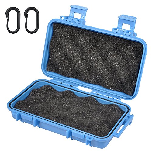 VGEBY Caja de Almacenamiento en Seco a Prueba de Golpes Impermeable con 2 Hebillas para Pesca Camping Senderismo Actividades al Aire Libre (Color : Azul, tamaño : L)