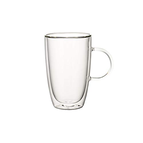 Villeroy & Boch Artesano Hot&Cold Beverages Tazas de té, 0.45 litros, medido hasta el borde, Vidrio borosilicatado