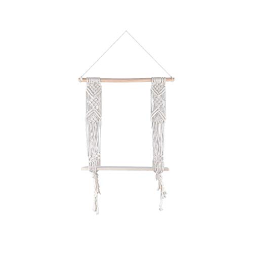 VJUKUBCUTE Macrame Flecos Tapicería Bohemio Decoración Mal Elegante Pared Colgante De Fondo De La Boda Arco Ventana Cubriendo La Cortina De Cabecera, 45CM W X 95Cm L