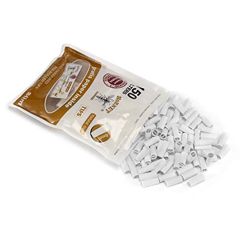 Vvciic 150pcs 6mm boquilla desechable Boquilla abandonado filtro del cigarrillo Hombres Regalo Consejo de alquitrán de tabaco filtración de limpieza Holder