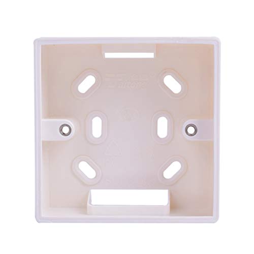 Weilifang Montaje Externo reemplazo Caja para 86mmx86mm estándar Interruptores y Caja de Superficie de la Pared Enchufes de Socket aplicar Cualquier posición de Superficie de la Pared