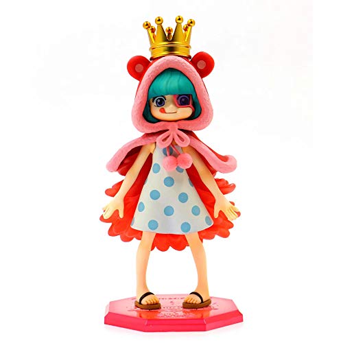 WISHVYQ One Piece Modelo de animación Sugar Tang Family Can Change Face Can Change Hands Figura en Caja Versión Escultura Decoración Estatua Muñeca Modelo Juguete Altura 14cm