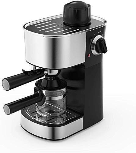 YAeele Máquina de café Expresso con Leche Cafetera espumejea Brazo 5 Bar 240ml Bandeja de Goteo extraíble Barista café del Estilo de la máquina de 800W