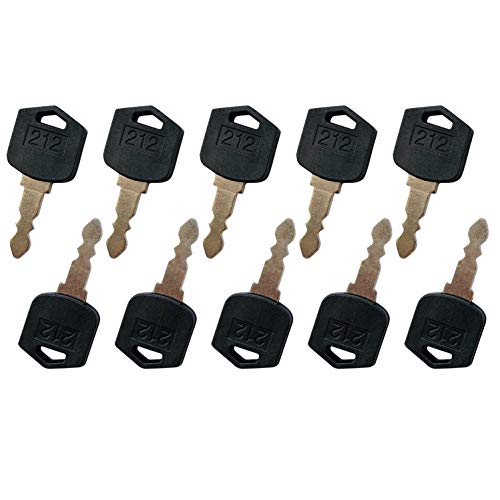 10 Piezas 212 D554212 Llave de Encendido para Carretilla Elevadora Doosa n Daewo o D25 G25 D35 G35