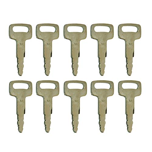 10 Piezas KEY00-GB01A 1A Llave de Encendido para Equipo Pesado de Carretilla Elevadora Nissa n