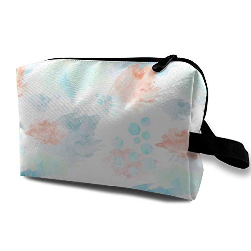 21 Chloe The Mermaid Color Splashes Mix U0026 Match Mucho Más Brillante Shade_3191 Neceser Neceser Neceser Portátil Neceser Maquillaje Bolsa Organizador de Viaje para Mujeres Niñas 25.4 x 12.7 cm