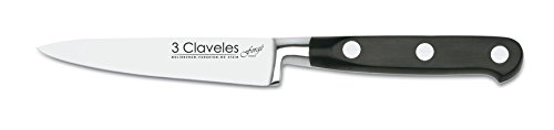 3 Claveles Cuchillo, Negro, 10 cm