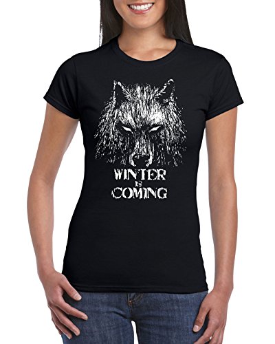 344-Camiseta Mujer, Winter Is Coming, (Fuacka)