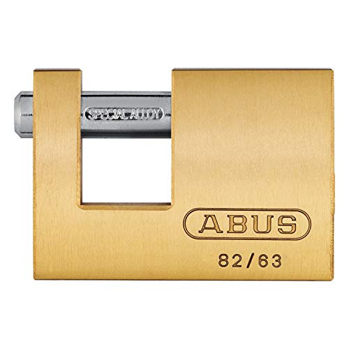 Abus 82/63 Candado, laton, 63 mm