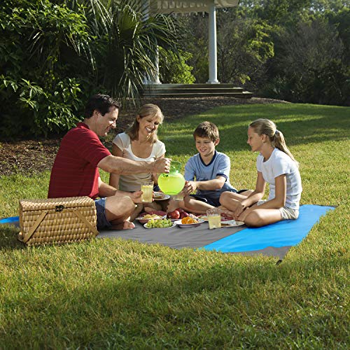 Alfombra de picnic, manta de picnic impermeable grande y facil de llevar 210 x 200cm.Medida ideal distanciamiento social. Alfombra de playa de bolsillo para actividades de exterior y aire libre.