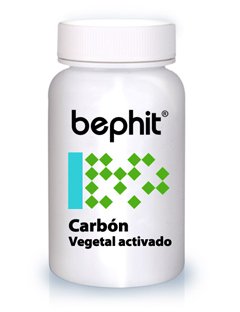 Bephit Carbón Vegetal Activado 450 Mg Suplemento - 100 Cápsulas