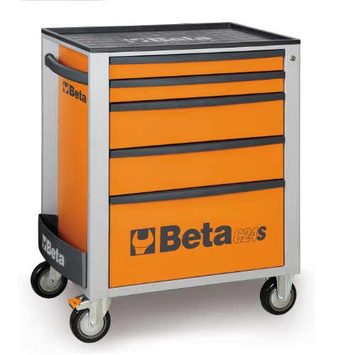 Beta 024002051 - C24S/5-O-Cajonera Móvil 5 Cajones Orange