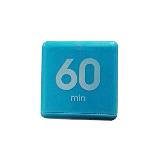 BIlinli Candy Color Yoga Workout Timer Cube Niños Máquina de gestión del Tiempo Kitchen Timer Combo