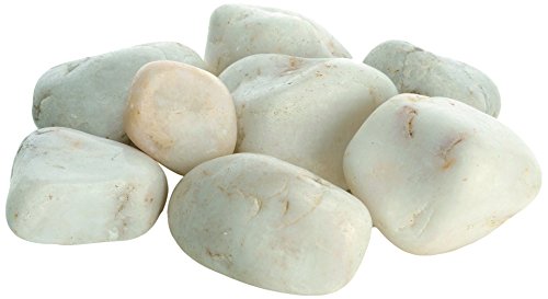 biOrb 46053 Bolsa con Piedras Decorativas de Mármol, Un tamaño, Blanco