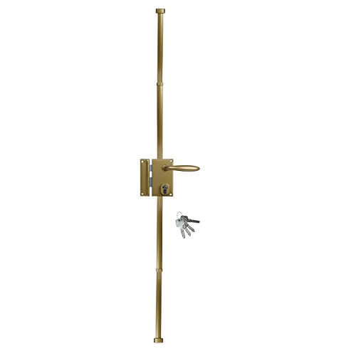 Bricard 74623 - Cerradura vertical (3 puntos), color dorado