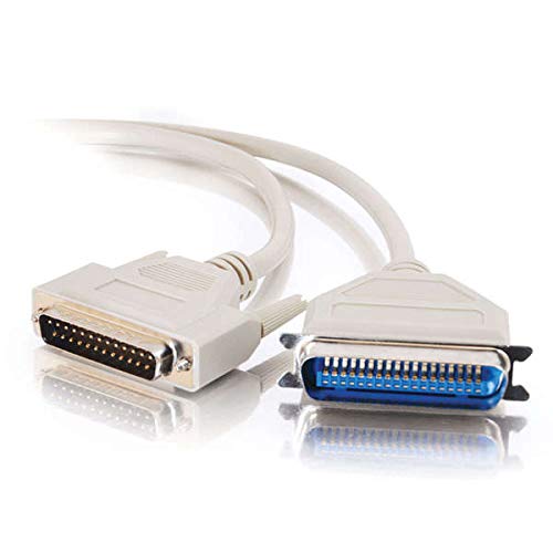 Cables To Go - Cable De La Impresora - Db-25 (M) - 36 Pin Centronics (M) - 3 M - Moldeado, Tornillos De Mariposa