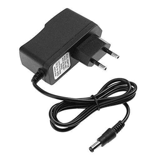 Cargador de fuente de alimentación 9V 300mA 100V-240V AC a DC Convertidor de adaptador de fuente de alimentación 5.5x2.5-2.1mm EU