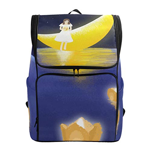 Chic Houses Fantasy Artistic Conception 2030317 - Mochila para Ordenador portátil, diseño de casa