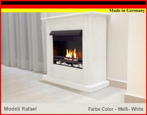 Chimenea Etanol y Gel Modelo Rafael Premium - Elige el color (Blanco)