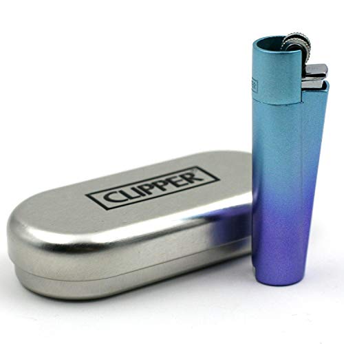 Clipper Metal Lighter - Blue Gradient