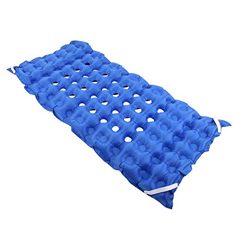 Colchón inflable Colchón antiescaras para ancianos Colchón de aire volteado (azul)