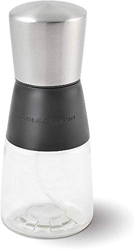 Cole & Mason P9A H103699 H103699 Dispensador de Aceite o vinagre, Negro, Acero Inoxidable, Transparente