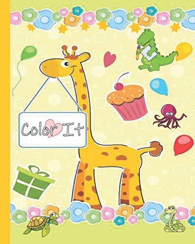 Color It: A coloring Book for Kids to Learn the English Alphabet Letters from A to Z: Animals, Monsters, And Mandalas Alphabet A-Z Coloring Pages: Funny Alphabet Coloring Book For Kids Ages 3+