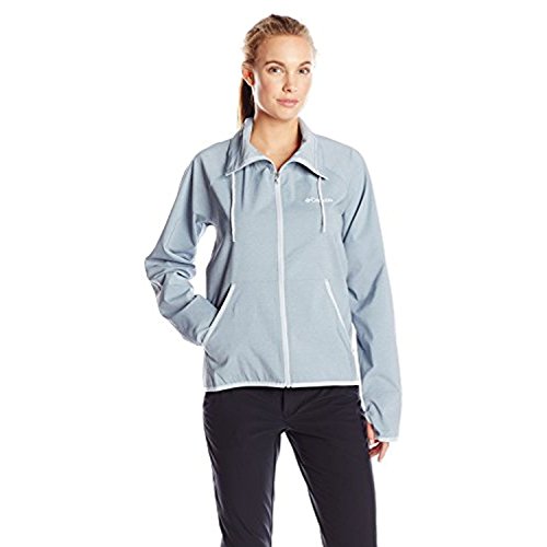 Columbia Chaqueta Softshell Sweet As para mujer, XL, gris Cirrus Heather