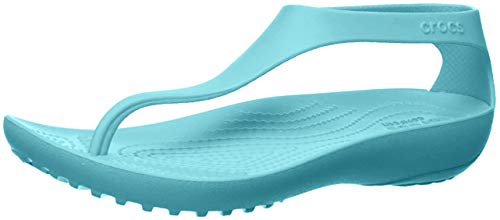 Crocs Sexi Flip Women, Sandalias para Mujer, Azul (Pool 40m), 36/37 EU