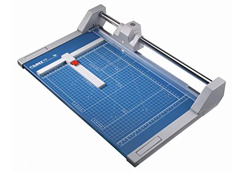 Dahle 00550-21234 Cizalla para papel (76,2 x 48,3 17,8 cm, longitud de corte 360 mm, capacidad 2 tamaño A4, color azul