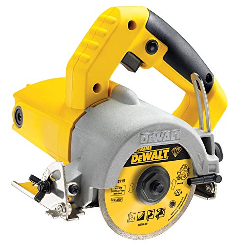 DEWALT DWC410-QS - Sierra circular de mano 1300W, incluye disco diamante Ø 110 mm