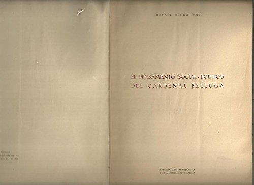 El pensamiento social-político del cardenal Belluga