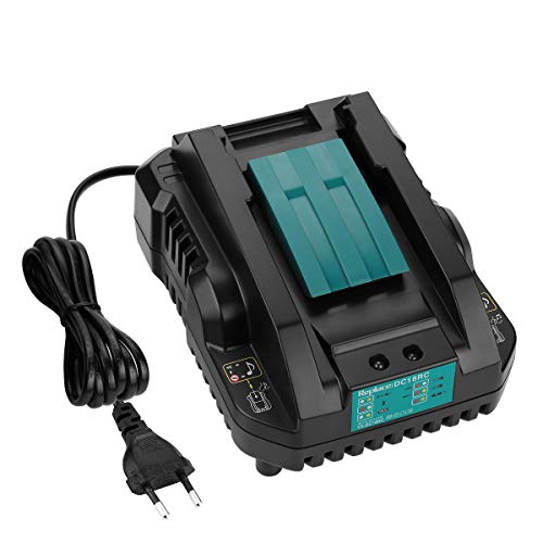 Energup Cargador de 14,4 ~ 18 V 4 A para Makita DC18RA, DC18RD, DC18SF y baterías de 14,4 V ~ 18 V BL1850, BL1840, BL1830, BL1430, BL1415