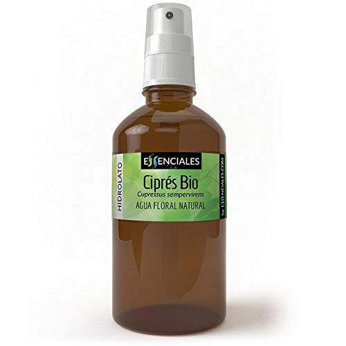 Essenciales - Agua Floral de Ciprés BIO, 100% Pura y Natural, 200 ml | Agua Floral Cupressus Sempervirens