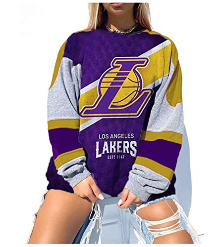 FDRYA Sudadera Sudadera con Capucha Camiseta de Camiseta de Baloncesto para Mujer - Jersey con Capucha Suelta Ropa de Baloncesto Sudadera Traje de Entrenamiento Deportivo 5-M