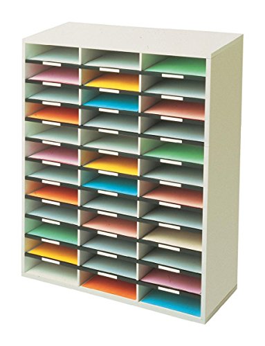 Fellowes - Mueble organizador de documentos, 36 compartimentos