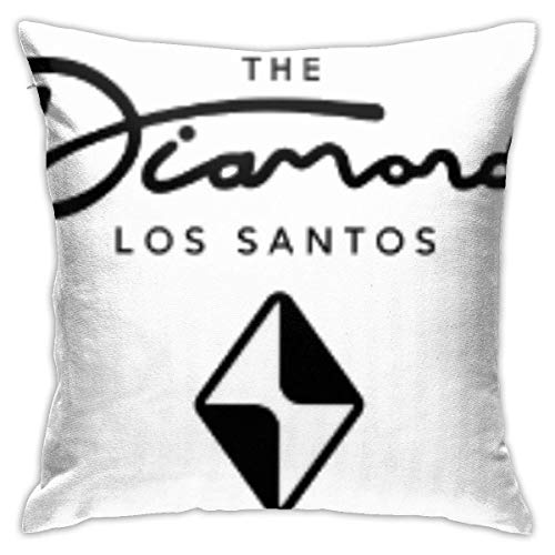 FETEAM The Diamond Casino and Resort GTA V Funda de Almohada Cuadrada Funda de Almohada Cojín para sofá Cojín para Coche Funda de Almohada para Silla