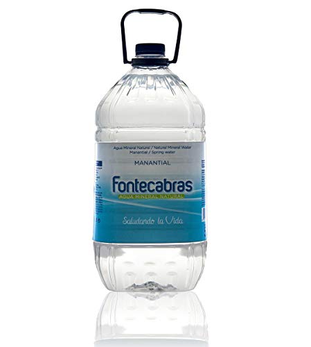 Fontecabras - Agua Mineral Natural Embotellada - Garrafa de 5L