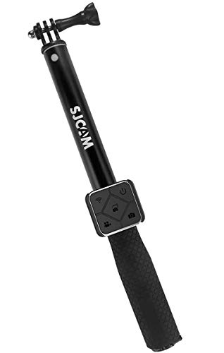 For SJCAM sj8, SJ7 Star, SJ6 Legend, M20 Sports 4K Camera - SJCAM Remote Controlled Selfie Stick (Smart Remote Control Watch-Grip Adjustable Extension Selfie Stick )