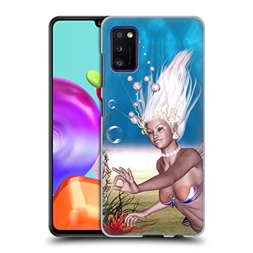 Head Case Designs Oficial Simone Gatterwe Bajo el Agua Sirenas Carcasa rígida Compatible con Samsung Galaxy A41 (2020)