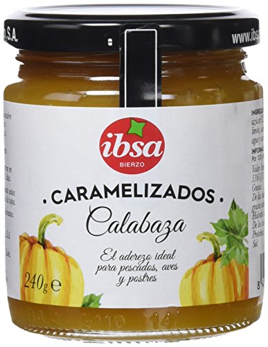 Ibsa Calabaza Caramelizada - 12 Unidades de 240 gr - Total: 2880 gr