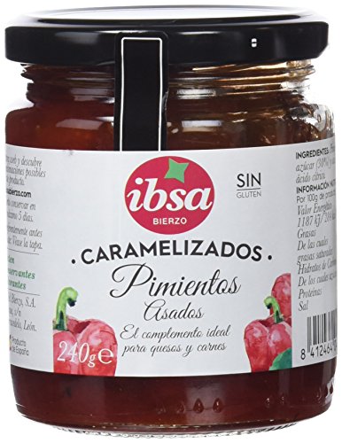 Ibsa Pimiento Caramelizado - 2 Unidades de 240 gr - Total: 480 gr