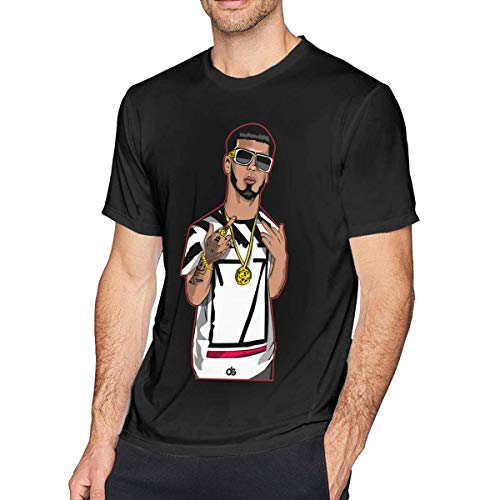 imndjz Anuel-AA Mens T-Shirt Black S