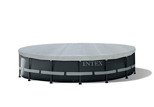 Intex 28040 - Cobertor piscina metálica Ultra Frame 488 cm con protección rayos uv
