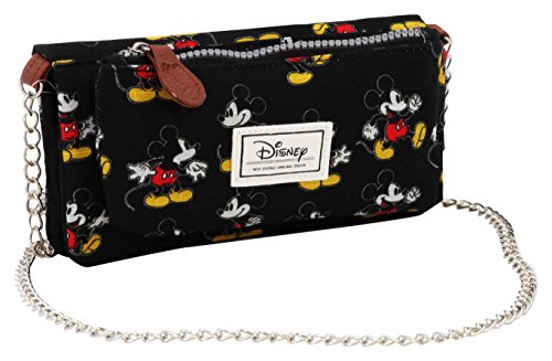 Karactermania Disney Classic Mickey Moving Monederos, 20 cm, Negro