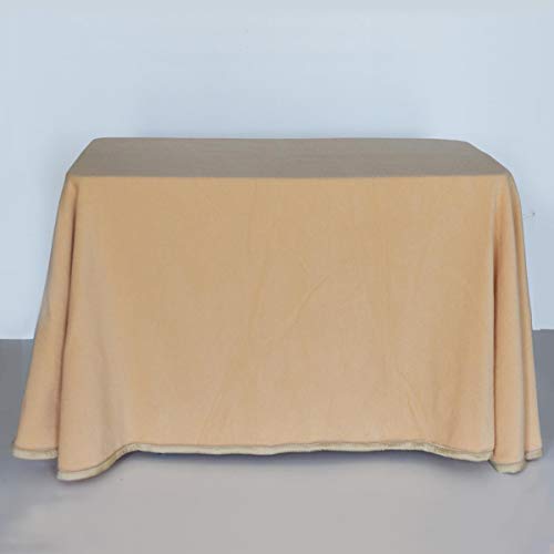 Lanovenanube - Falda Mesa Camilla Invierno Rectangular 70x110 - beig