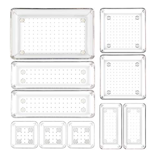 LEADSTAR Organizador de Maquillaje, Organizador de Maquillaje Cajones para Almacenamiento de Cosméticos, Caja Cosmética de Maquillaje para Tocador, Baño, Dormitorio, Almacenamiento de Cosméticos