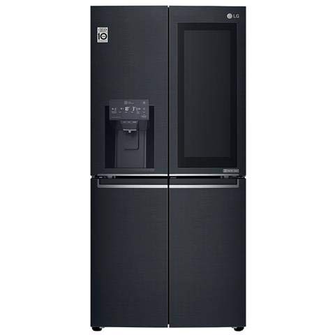 LG GMX844MCKV nevera puerta lado a lado Independiente Negro 423 L A+ - Frigorífico side-by-side (Independiente, Negro, Puerta francesa, LED, Puerta a puerta, Sensor)